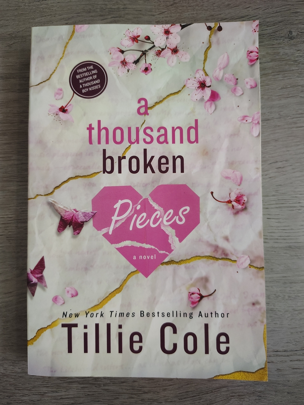 A THOUSAND BROKEN PIECES BY TILLIE COLE